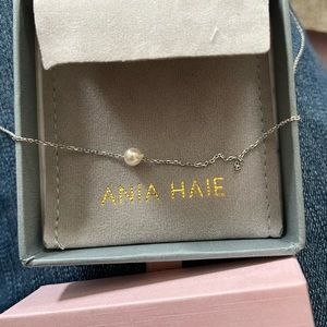 Sterling silver pearl Necklace